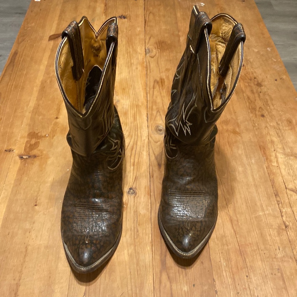 Tony Lama #6283 Mens 10 eee. Vintage Cowboy Boots.